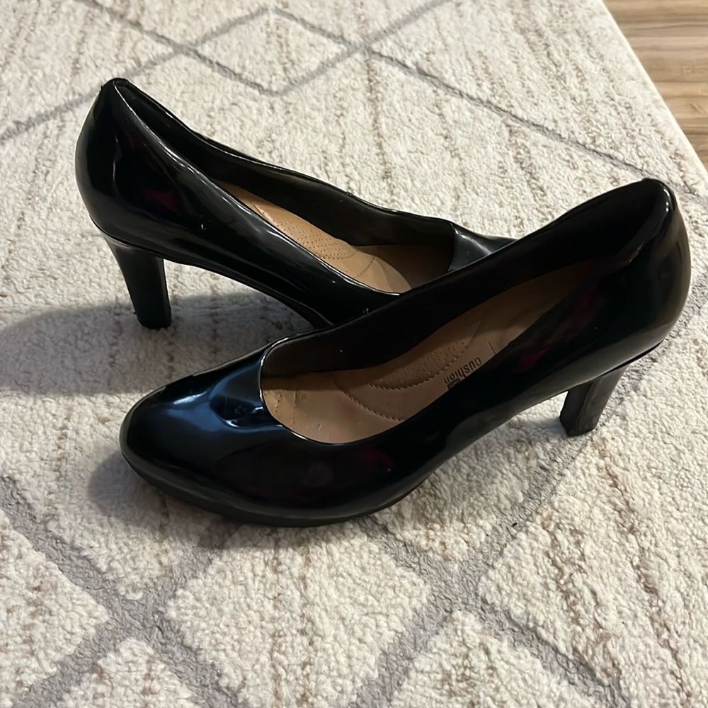 Clarks Collection Black Heels size 9